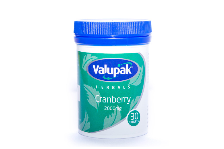Valupak Cranberry Uti Tablets